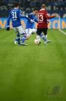 Fussball, 1. Bundesliga12/13: FC Schalke 04 - Hannover 96