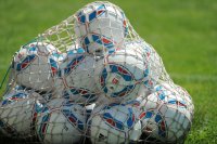 Fussball 1. Bundesliga Saison   2011/2012 : TORFABRIK ADIDAS BAELLE in Netz