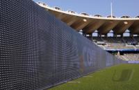 FUSSBALL FIFA Club WM UAE 2009;  LED Werbebanden