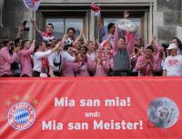 Fussball 1. Bundesliga :  JUBEL FC Bayern Muenchen