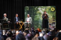 Buendnis 90 / Die Gruenen, Wahlkampf Landtagswahl Baden - Wuerttemberg, Spitzenkandidat Cem Oezdemir