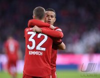 Fussball 1. Bundesliga Saison 18/19: FC Bayern Muenchen - VfB Stuttgart