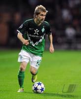 Fussball: Champions League, Saison 2010/2011 Werder Bremen: MARIN Einzelaktion