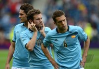 FUSSBALL Olympia 2012 Maenner: Spanien - Japan