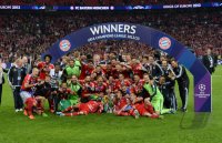 Fussball Champions League Finale 2013:  Borussia Dortmund - FC Bayern Muenchen