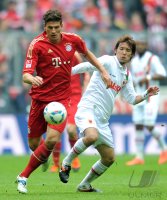 Fussball 1. Bundesliga, Saison 2011/2012:  FC Bayern Muenchen - FC Augsburg