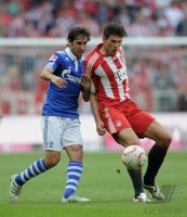 Fussball 1. Bundesliga 10/11 : FC Bayern Muenchen - FC Schalke 04