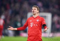 Fussball 1. Bundesliga Saison 19/20: FC Bayern Muenchen -  FC Schalke 04