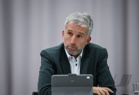 Streitgespraech OB Boris Palmer und AfD Landesvorsitzender Markus Frohnmaier in Tuebingen