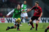FUSSBALL, 1. BUNDESLIGA, 23. Spieltag: Bremen - Leverkusen