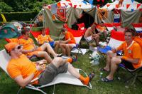 FUSSBALL EURO 2008: Fancamp der Niederlaender in Interlaaken