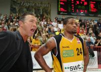 Basketball 1. Bundesliga  07/08  Walter Tigers Tuebingen  -  Science City Jena