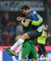 FUSSBALL International Serie A 2012/2013: JUBEL Javier Zanetti (Inter Mailand)