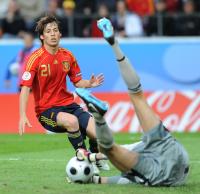 FUSSBALL EURO 2008: Schweden - Spanien