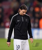 Fussball CHL  Saison 2014/2015: Zlatan Ibrahimovic (Paris Saint-Germain)