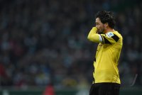 Fussball, 1. Bundesliga  Saison 2014/2015: SV Werder Bremen - Borussia Dortmund
