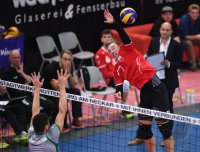 Volleyball 1. Bundesliga  Saison 17/18:  TV Rottenburg -  Netzhopers KW