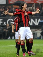 FUSSBALL SERIE A:  Zlatan Ibrahimovic (AC Mailand)