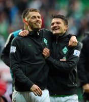 Fussball, 1. Bundesliga Saison 2012/2013: SV Werder Bremen - Eintracht Frankfurt