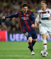 Fussball CHL 14/15 Halbfinale: FC Barcelona - FC Bayern Muenchen