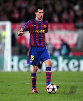 FUSSBALL  International CHL 09/10 : Sergio Busquets  (Barca)