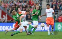Fussball 1. Bundesliga Saison 12/13: Werder Bremen - FC Bayern Muenchen