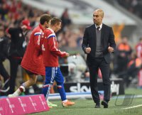 Fussball 1. Bundesliga Saison 14/15: FC Bayern Muenchen - Borussia Dortmund