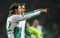 Fussball UEFA Pokal: Bremen - Ajax