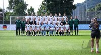 Fussball International Euro 2025,
Mannschaftsfoto Deutsche Frauen Nationalmannschaft