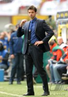 FUSSBALL SERIE A:  Trainer Andrea Stramaccioni (Inter Mailand)