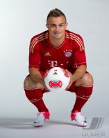 FUSSBALL Fotoshooting Xherdan Shaqiri (FC Bayern Muenchen)