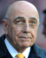 FUSSBALL INTERNATIONAL  CHL Viertelfinale 11/12:  Adriano Galliani (AC Mailand)