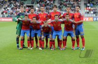 Fussball U21-EURO 2011 Halbfinale:  TEAMFOTO Spanien