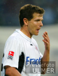 FUSSBALL 1. Bundesliga: Frankfurt, MOELLER gestik