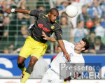 Fussball 1. Bundesliga: Bochum - Dortmund, Zweikampf