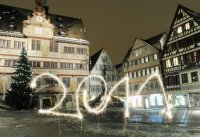 Tuebingen in Feuerwerksverbot an  Silvester 2010