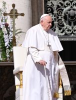 Vatikan, Rom Ostermesse 2023 Papst Franziskus I.