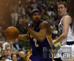 Basketball NBA  Mavericks  vs. Lakers   Derek Fisher (LA)