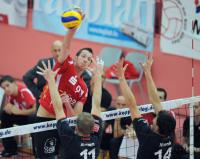 Volleyball 1. Bundesliga  09/10  TV Rottenburg - Wuppertal Titans
