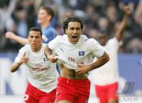 Fussball, 1. Bundesliga: Hamburg - Wolfsburg