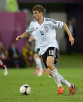 Fussball International Europameisterschaft 2012: Daenemark - Deutschland