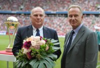 Fussball  International  Uli Hoeness Cup: Praesident Uli Hoeness (FC Bayern Muenchen)
