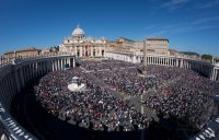 Rom Ostermesse; Uebersicht Petersplatz