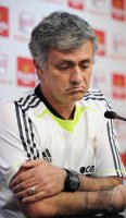 FUSSBALL International  COPA DEL REY  10/11:  Trainer Jose Mourinho (Real Madrid)