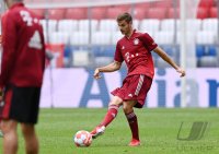 Fussball 1. Bundesliga Saison 21/22: Teampraesentation FC Bayern Muenchen