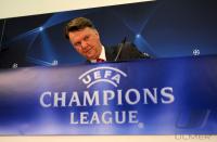FUSSBALL International CHL 09/10: Trainer Louis van Gaal (FCB)