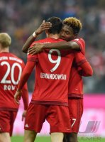 Fussball 1. Bundesliga Saison 15/16: FC Bayern Muenchen -  SV Werder Bemen
