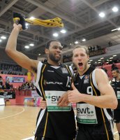 Basketball  1. Bundesliga  11/12  Walter Tigers Tuebingen - LTI Giessen 46ers