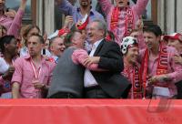 Fussball 1. Bundesliga :  JUBEL FC Bayern Muenchen