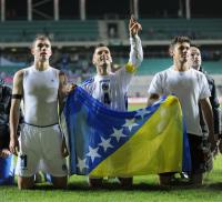Fussball WM-Qualifikation:  JUBEL   Bosnien-Herzegowina